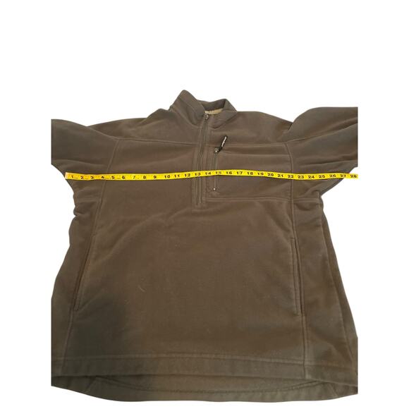 PATAGONIA MENS SYNCHILLA 1/2 ZIP FLEECE PULLOVER ARMY GREEN SIZE M STY# 25530 - Picture 7 of 12